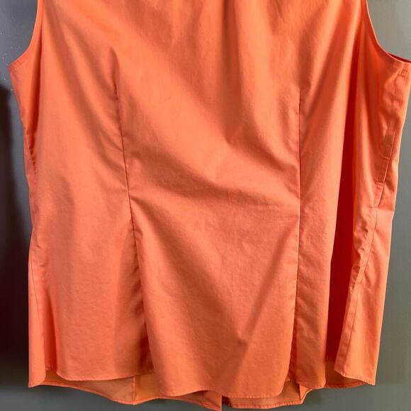 Lot / Bundle of 2 Jones New York Signature Sleeveless Button Up Tops Size Large - Picture 9 of 10